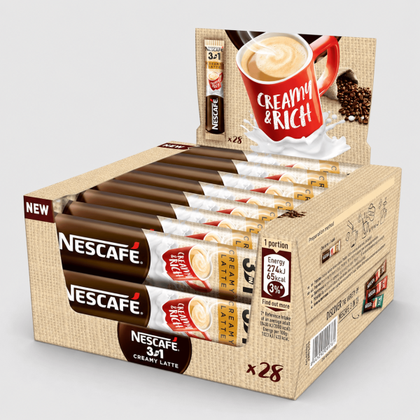 creamy Nescafe 3 in 1 Creamy
